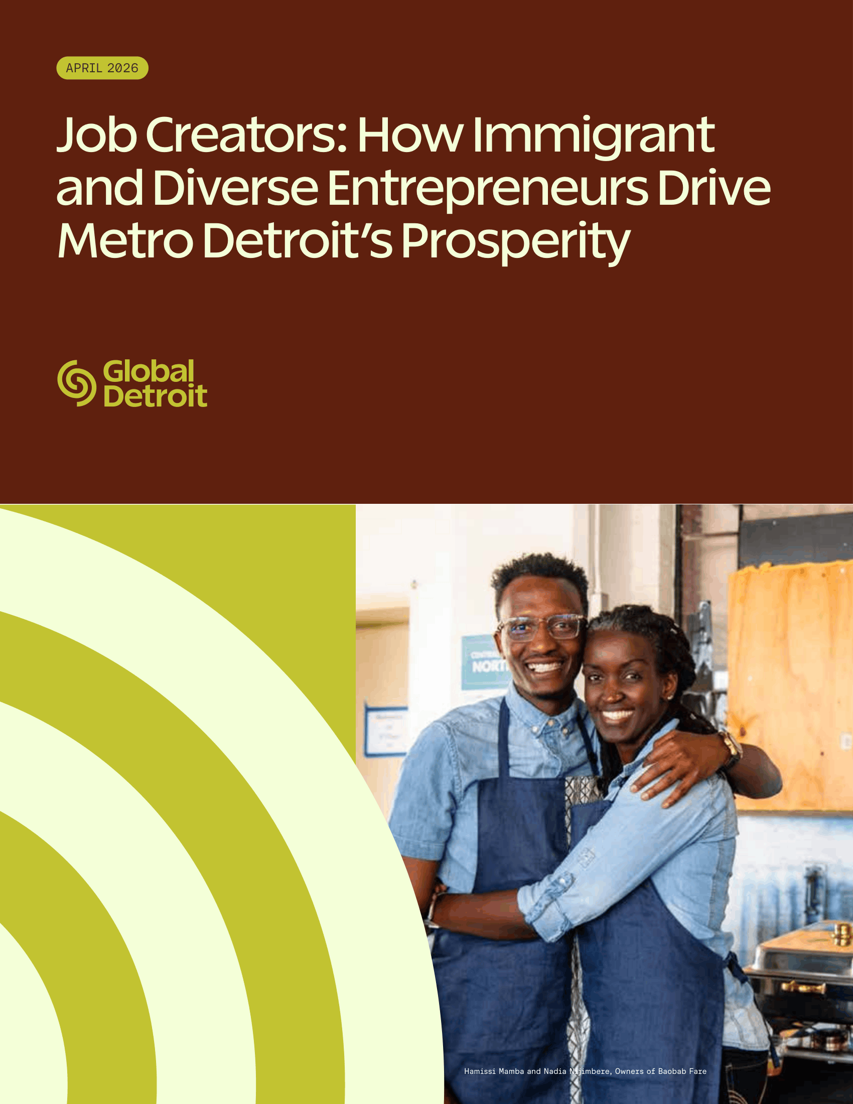 Small business report cover image